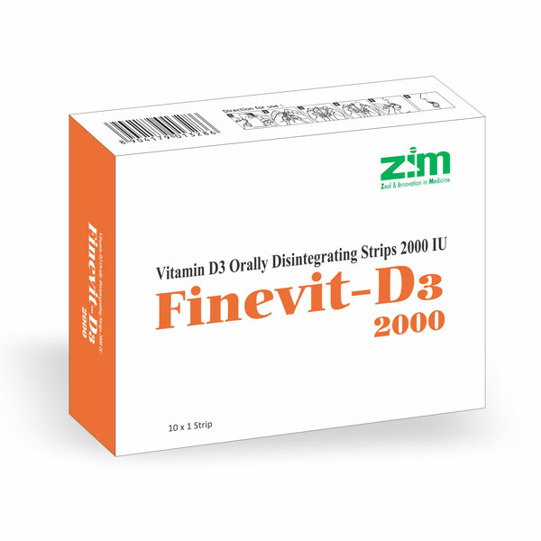 FINEVIT 2000 IU STRIPS N10